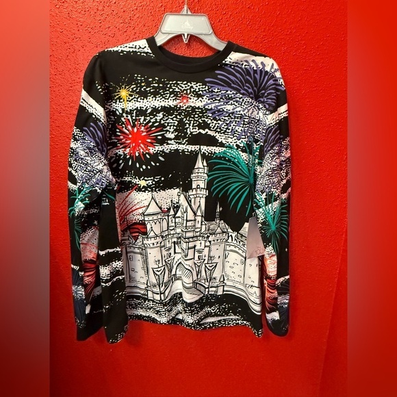 Sleeping Beauty Castle Fashion Pullover Top for Adults – Disney100 – Disneyland - Picture 8 of 12